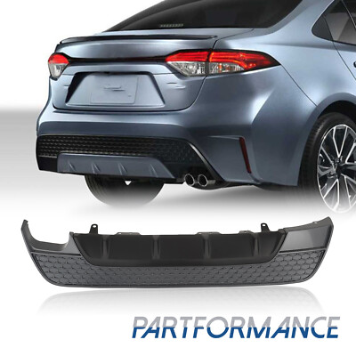 2PCS Fit For 2020-2022 Toyota Corolla SE/XSE Honeycomb Rear Bumper Valance Cover