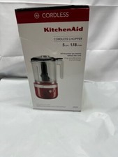 KitchenAid 5-Cup Cordless Food Chopper -Empire Red *New