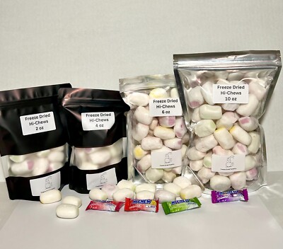 Freeze Dried Bulk Candy Assorted Hi-Chew *Pick Size* Made Fresh Each Order