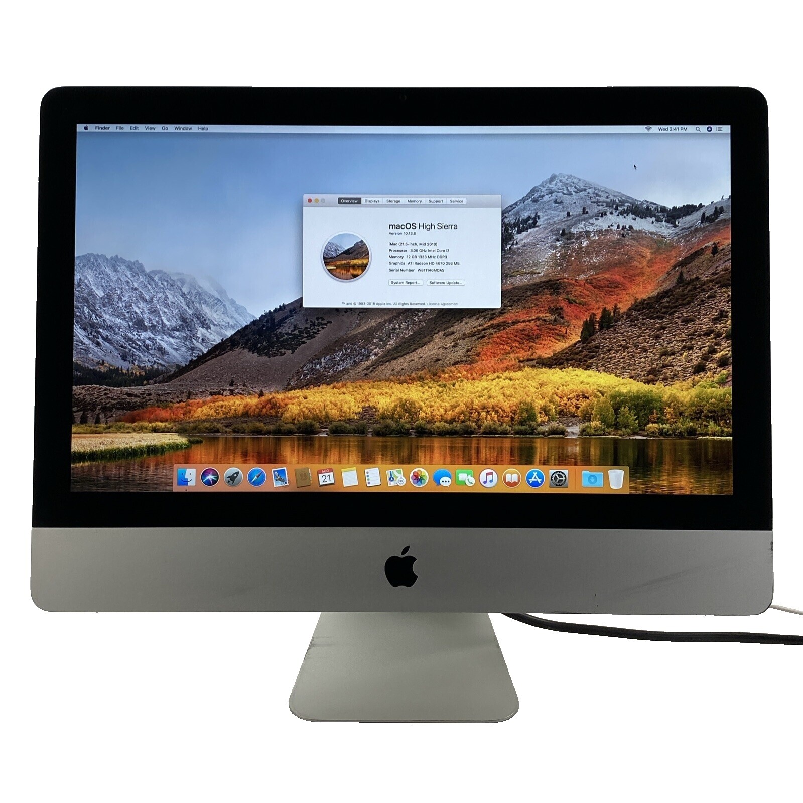 アップルiMac 2009 21,5インチOS High Sierra Preços baixos em Apple iMac macOS 10.13, High Sierra 2009 lançado