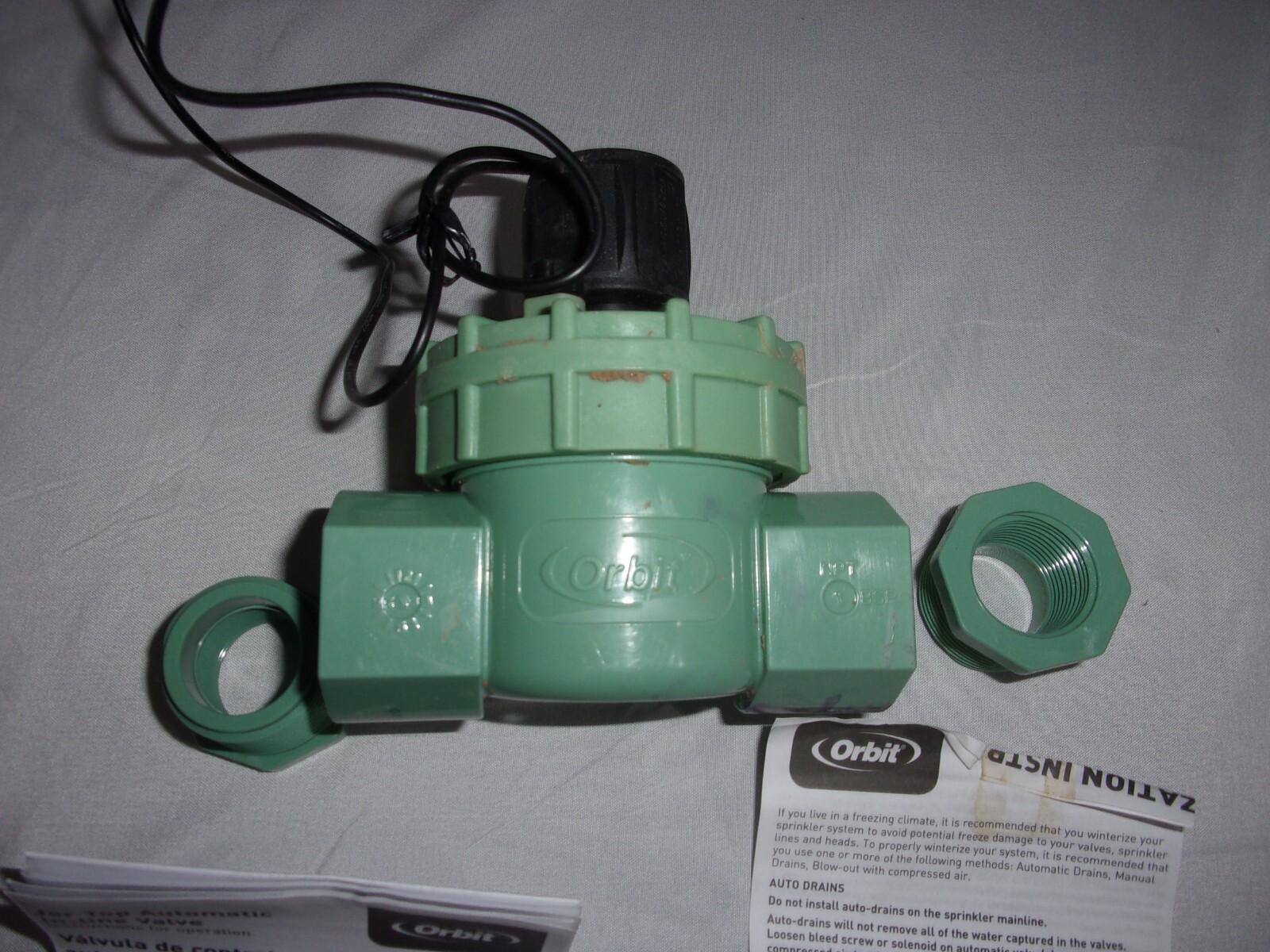 Orbit Jar Top Sprinkler Valve 3/4” & 1” Connection Automatic 57465 eBay