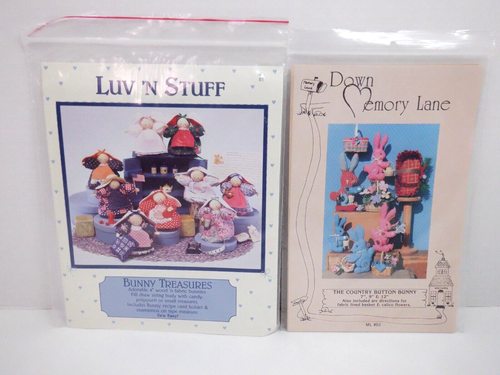 Lot of 11 Bunny Easter Holiday Craft Patterns ( EASTER 2 ) - Uncut - Picture 4 of 7