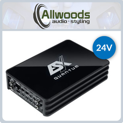 ESX Q-FOURv3 24v  4CH Class D Digital Micro amplifier 400w rms