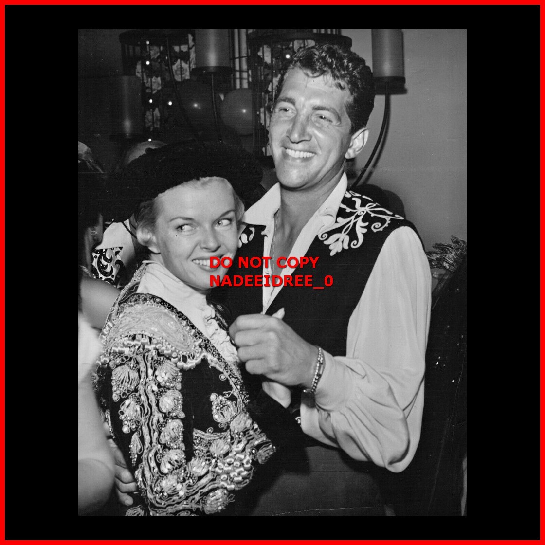 DEAN MARTIN AND WIFE AT A PARTY WITH LATIN THEME 1954 8X10 PHOTO | eBay
