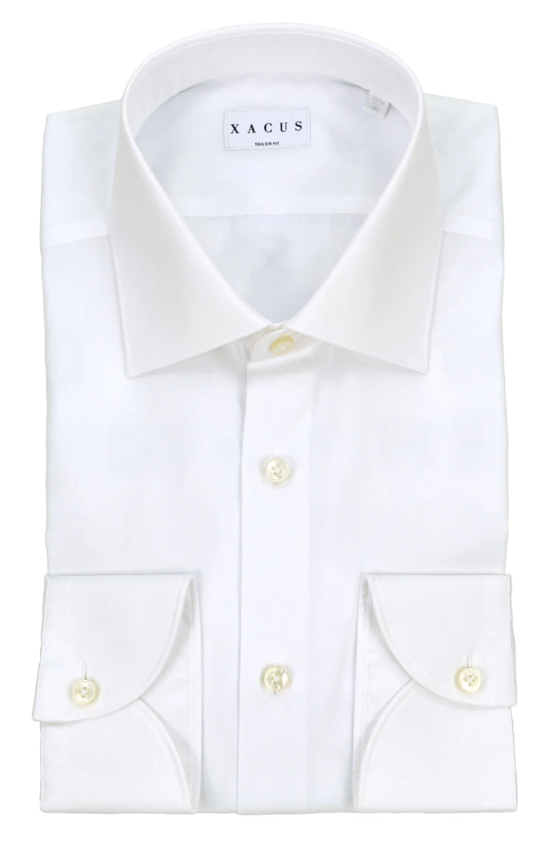 XACUS Men Shirt Classical White Tailor Fit 11291.001 530ML eBay
