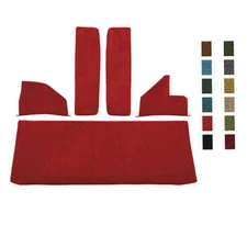 55-59 Chevy Truck Loop Carpet Accessory Kit Door Bottom, Kick Panel, Cab Wall