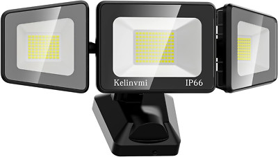 120W LED Flood Lights - 12000Lm Outdoor Security Light, IP66 Waterproof
