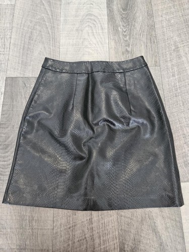 New Look snakeskin Mini Skirt (Faux Leather) Size 6 UK - RRP £30