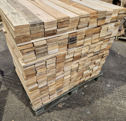 Reclaimed Pallet Wood Wall