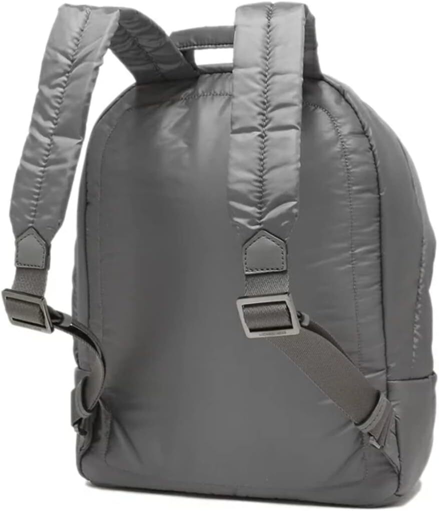 S Michael Kors Rae Medium Quilted Nylon Backpack Gray MICHAEL KORS Rae Medium Soft Quilted Backpack Polyester  main image 4
