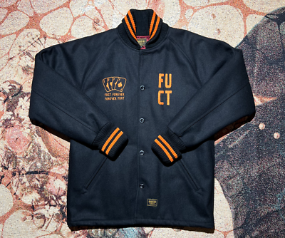 FUCT SSDD ファクトharley davidson スタジャン M