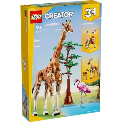 ちゃきページ^ ^ LEGO Creator 31150 3-in-1 Animal Safari Creative Set with Animal