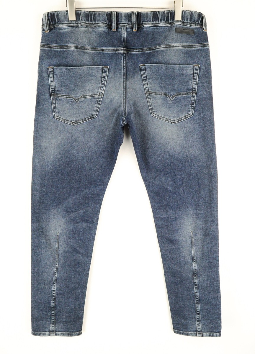DIESEL Krooley-NE 084TZ W38 Men Jeans Sweat Jogg Tapered