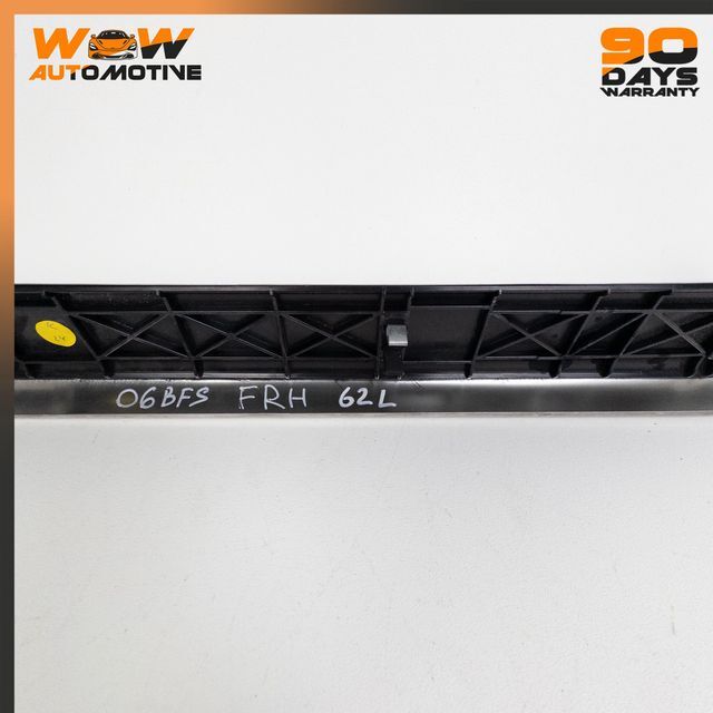 06-19 BENTLEY CONTINENTAL FLYING SPUR FRONT RIGHT DOOR SILL TRIM SCUFF STRIP OEM