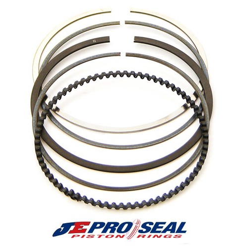 JE Pistons JG2201-3445 Piston Ring Set 3.445 in. Bore 0.0591 in. Top / 0.0591 in. 2nd / 0.158 in. Oil 1 Cyl. main image 1
