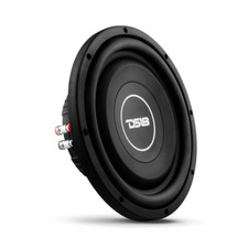 DS18 SRW10.4D Shallow Mount 10" Slim Car Subwoofer - 200 Watt Rms Dual 4-ohm
