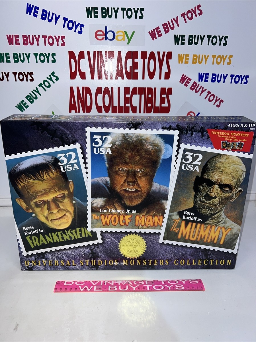 UniversalStudios Monsters Collection97年製 1997 USPS Universal Studios Monsters Collection 3 PACK 12