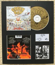 GREEN DAY - Signed Autographed - DOOKIE - Album Display