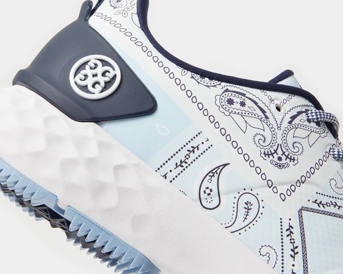 NIB Size 13.5 Men G/FORE MG4+ Sky Bandana Print Golf Shoes G4MS22EF29 MSRP $225 - Picture 6 of 23