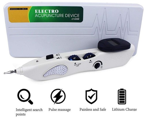 Acupuncture Pen Electro Electronic Acu Points Detection Pain Relief Therapy US - Picture 16 of 17