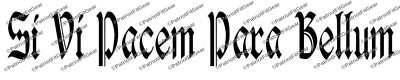 Si Vis Pacem Para Bellum,24''x3''x2,Molon Labe,If you Want Peace,2A,Vinyl Decal