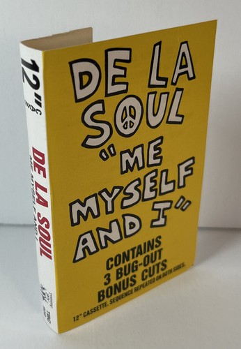 De La Soul-Me Myself & I 1988 12" Cassette Tape Maxi Single Hiphop - Picture 4 of 8