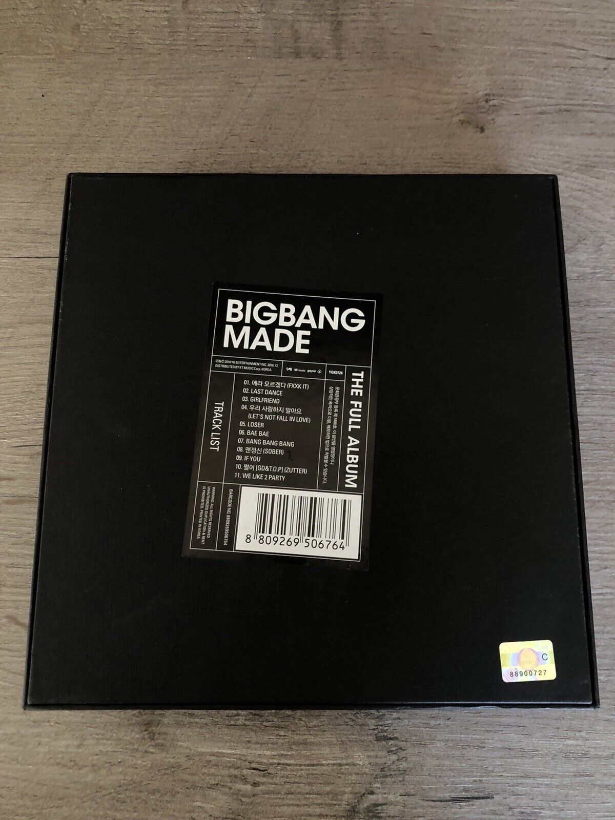 BigBang 'Made' Album - Group Edition - Kpop