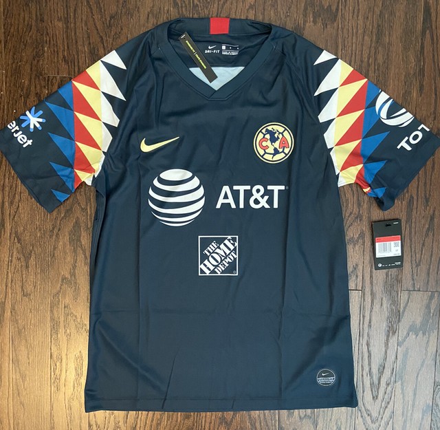 NIKE Club America Away Jersey 19/20 AJ5526-455 Menâs Size L | eBay