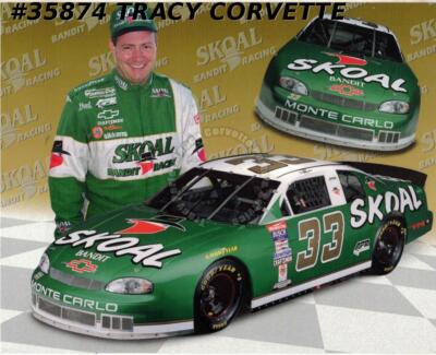 Skoal Bandit Racing Chevrolet Ken Schrader #33 2 Side Card 1997 | eBay