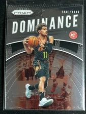 2019 Panini Prizm Dominance Trae Young #25 Atlanta Hawks 2nd Year INSERT