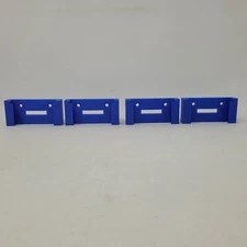 Fits Hart 40v Battery Holder Mount Blue 4 Organizers