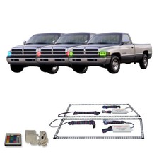 Rgb Multi Color Ir Headlight Halo Kit For Dodge Ram 1500 94-02