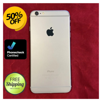 Apple iPhone 6 Plus 16/64GB -Silver Gray- Fully Unlocked Verizon T-Mobile 4G
