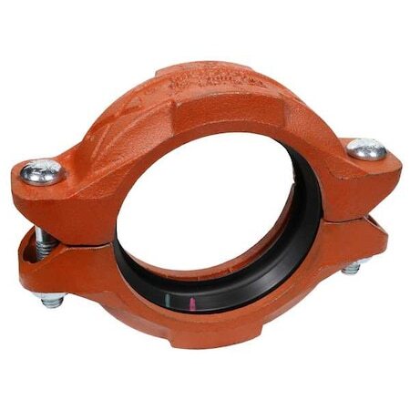 Gruvlok 0390013696 Rigid Coupling, Ductile Iron, 4