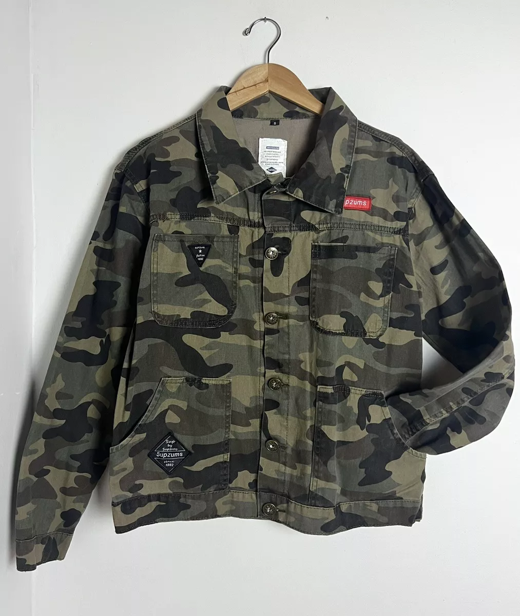 Elwood Camo Denim Jacket - Men's Coats/Jackets in Camouflage