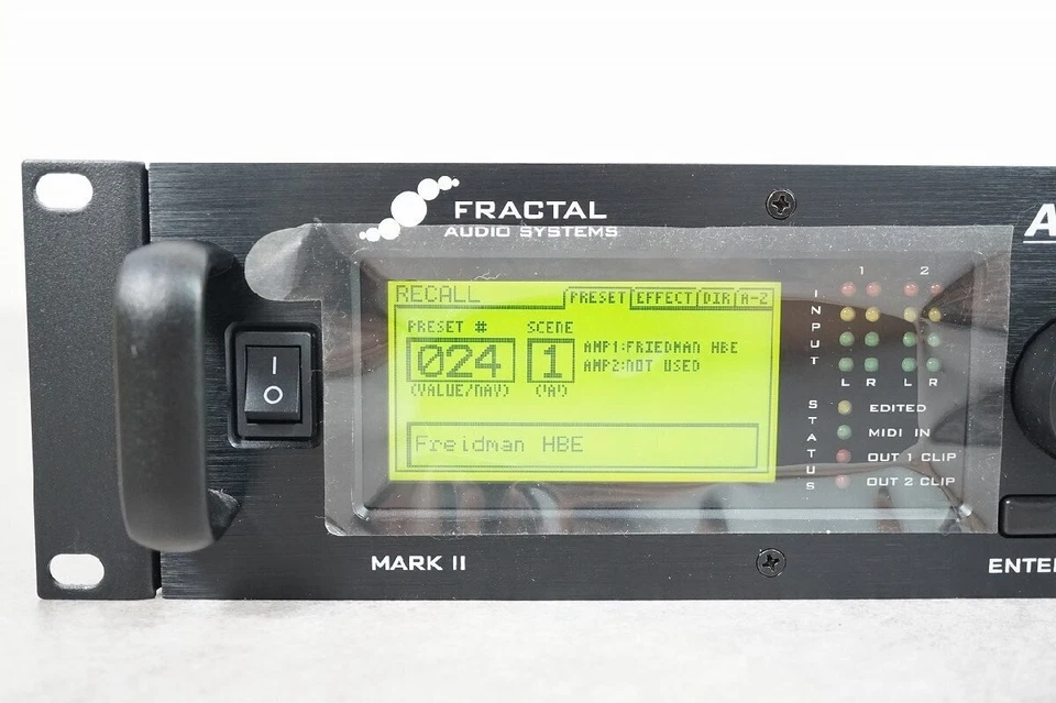 Fractal Audio Systems Axe-Fx II Guitar Preamp FX Multi-Effects Processor F/S - Image 3 of 4