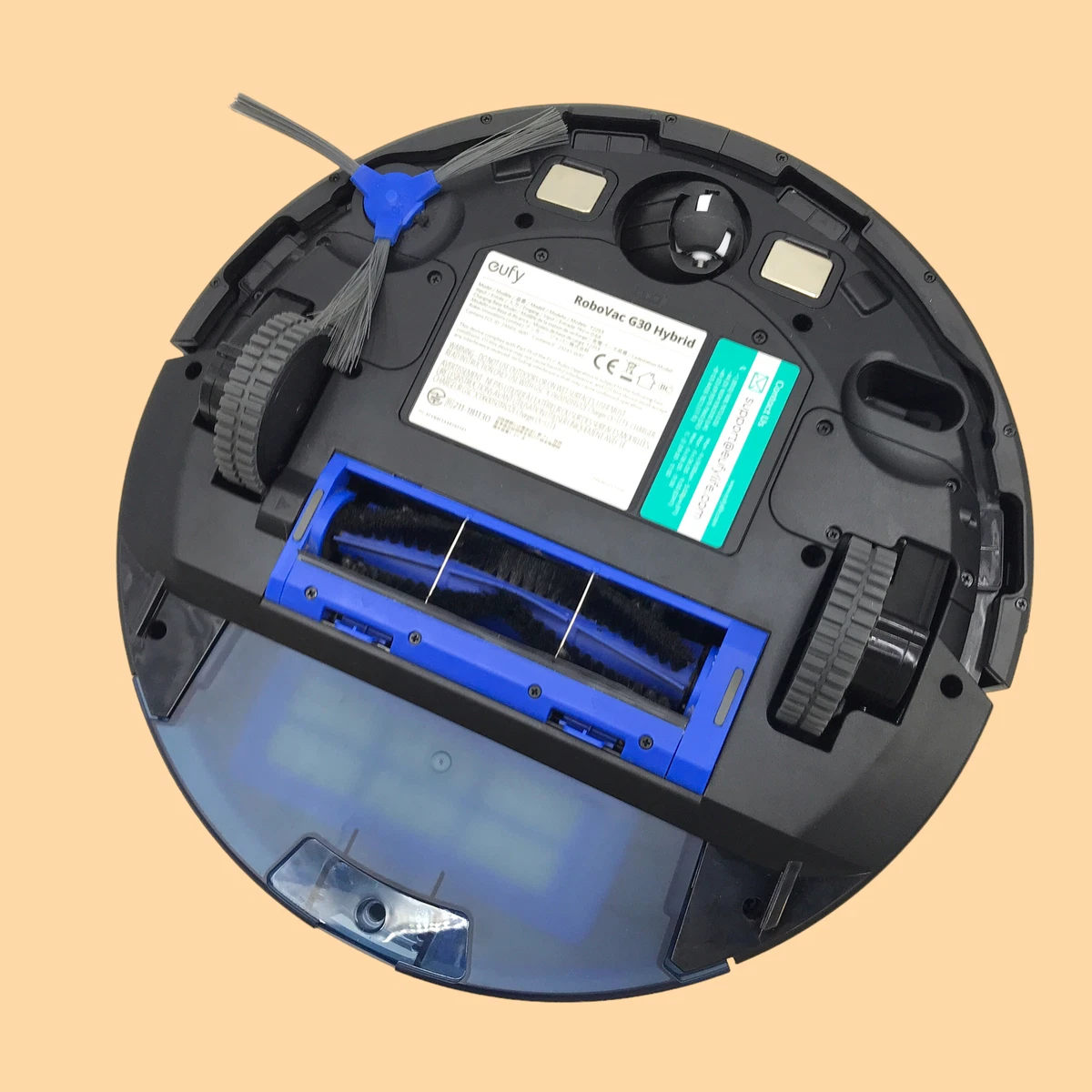 eufy RoboVac G30 T2253 Hybrid Wi-Fi Robot Vacuum 2-in-1 Sweep Mop #MP7662