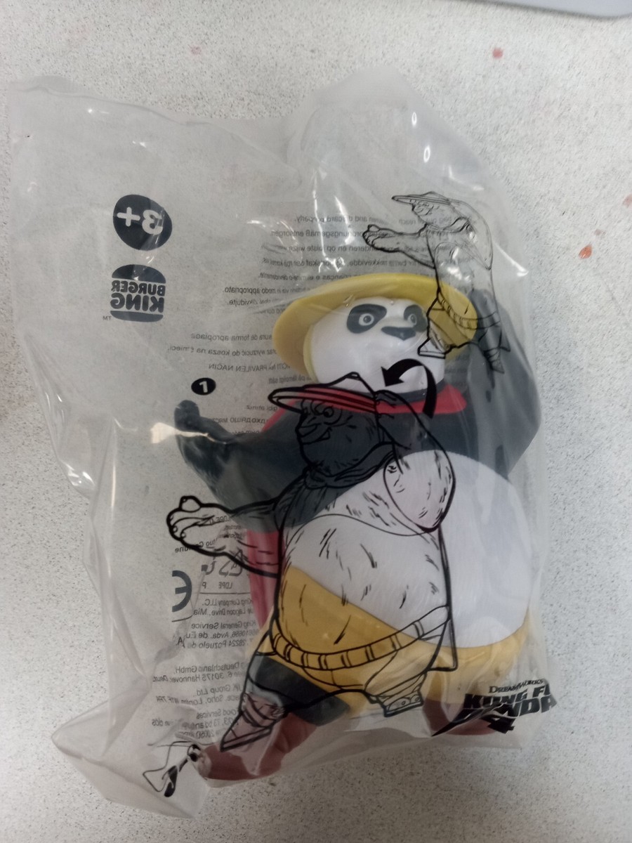 2024 Burger King DreamWorks Kung Fu Panda DRAGON WARRIOR PO Toy
