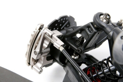 CNC Wire Brake Kit Silber für 1/5 HPI RV King Motor Baja 5B RC Autoteile