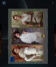 Topps Star Wars Card Trader 2025 Chrome Star Wars Galaxy Rare Raywave Entry Base