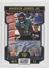 2023 Score Signatures Marvin Jones Jr #22 Auto 0xl5