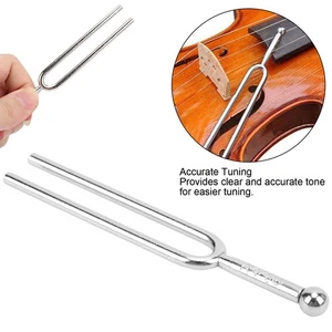 Fourche de tuning en acier inoxydable pour violon de guitare A440 Instrument de musique VWKE