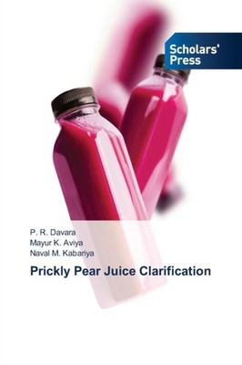 Davara - Prickly Pear Juice Clarification - New paperback or softback - X555z