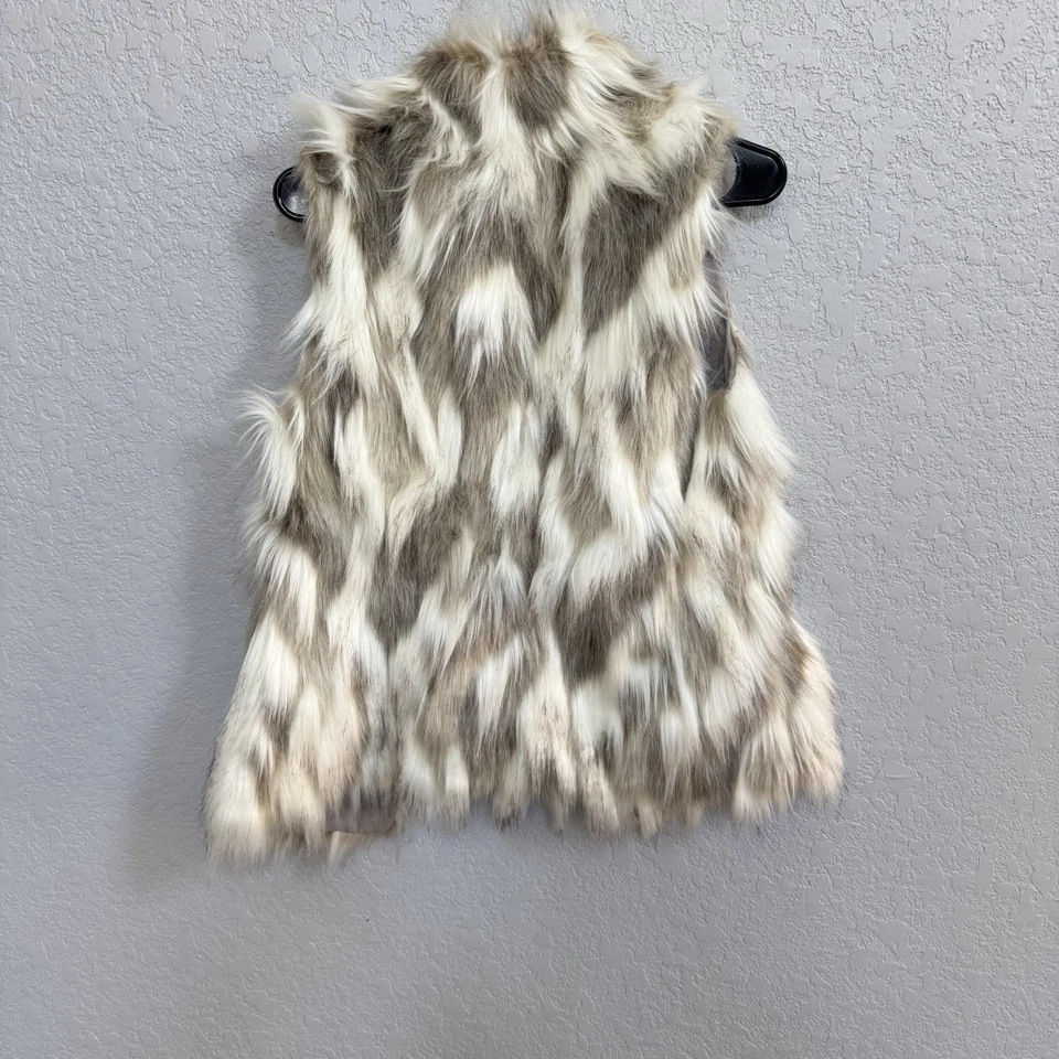 Chaleco de piel sintética del mercado negro de la Casa Blanca talla XS Foto 4 de 4