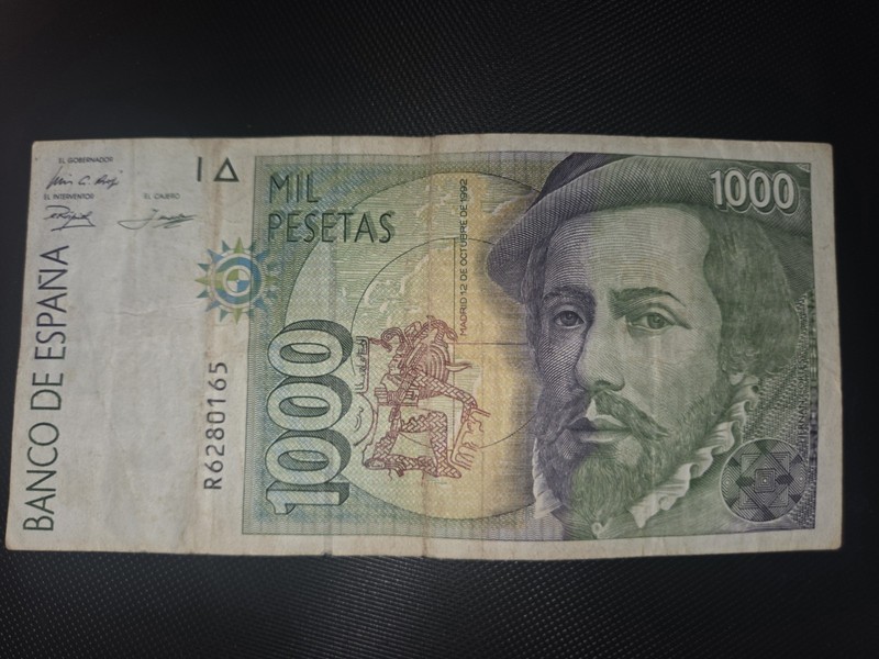 BANCO DE SPAIN 1000 MIL PESETAS 1992 Paper Money 