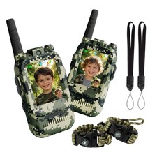 Video Walkie Talkies for Kids, 2 Pack Camo 2 Way Radio Toys for 312 Year Old ...