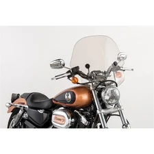 Slipstreamer SS-10 Viper Windshield Smoke with Black Hardware 7/8" & 1" SS-10-T