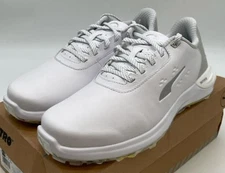 Puma Men's Phantomcat Nitro Wide Golf Shoes, White/Silver Feather/Gray, 7.5W
