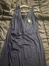 FashionNova Women’s Wrap Dress Navy Blue Size 1x