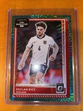 2025-26 Donruss Road To FIFA World Cup England Declan Rice Teal Mojo Prizm /49